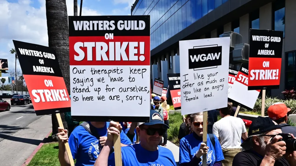 hollywood writers strike
