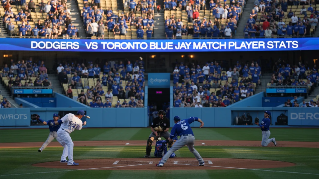 Dodgers vs Toronto Blue Jays Match Player Stats: 2025 Series Guide Dodgers vs Toronto Blue Jays Match Player Stats