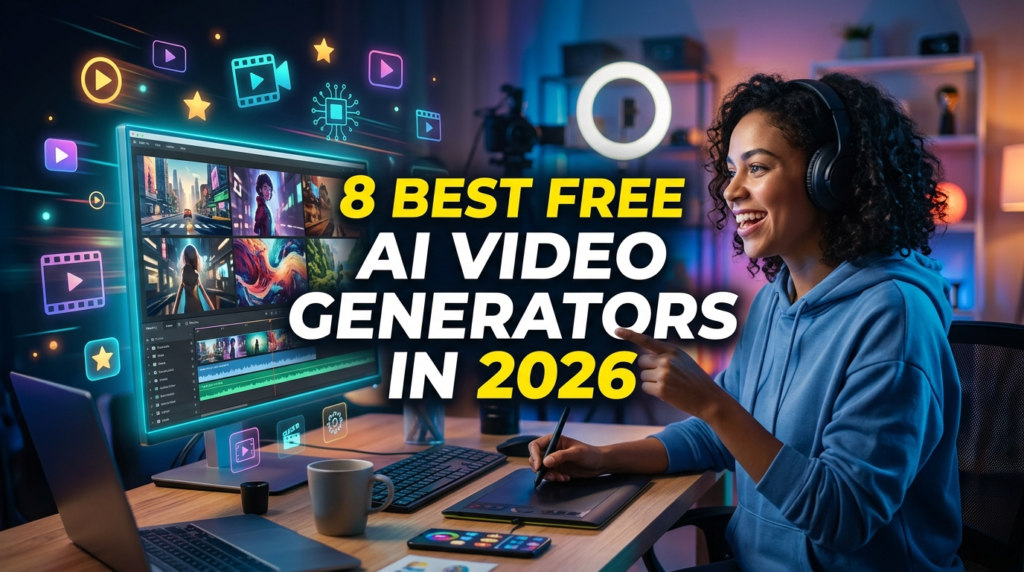 The 7 Best Free AI Video Generator Tools of 2026