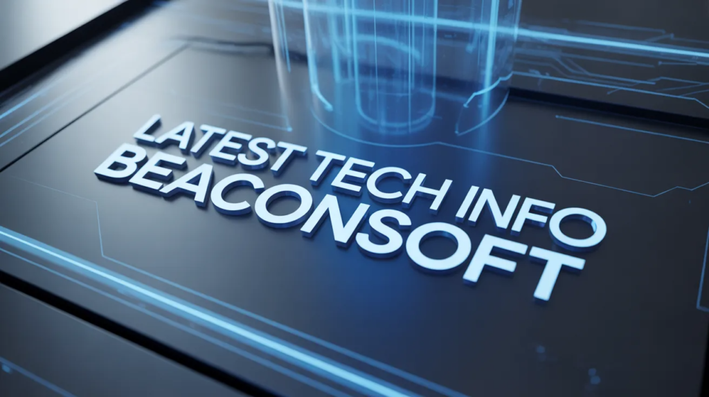 Discovering the Future with Beaconsoft Tech Insights and Trends Latest Tech Info Beaconsoft
